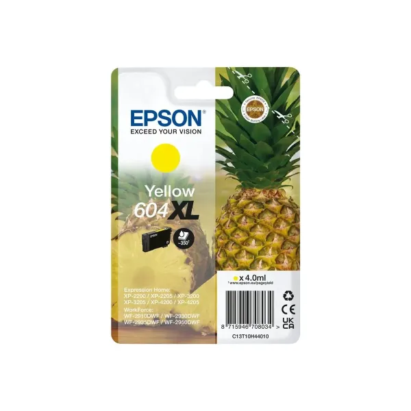 Tinteiro Original Epson 604XL Alta Capacidade Amarelo