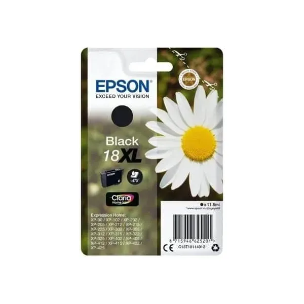 Tinteiro Original Epson nº1811 XL Alta Capacidade Preto