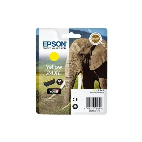 Tinteiro Original Epson nº2434 XL Alta Capacidade Amarelo