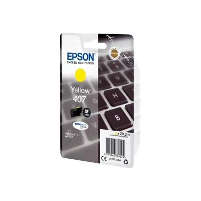 Tinteiro Original Epson 407 Amarelo