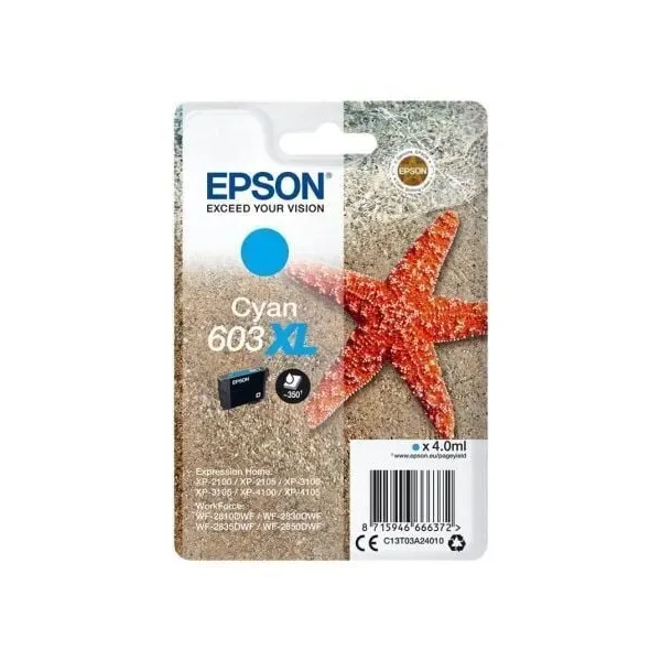 Tinterio Original Epson nº603 XL Alta Capacidade Azul