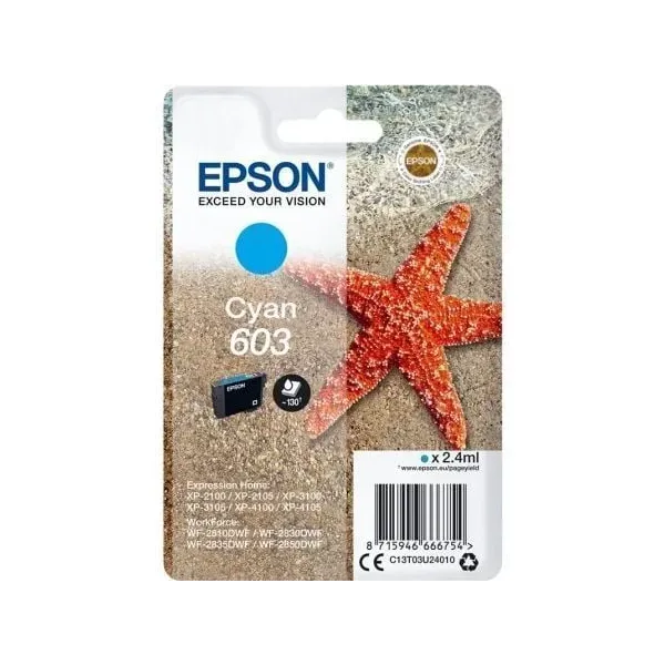 Tinteiro Original Epson nº603 Azul