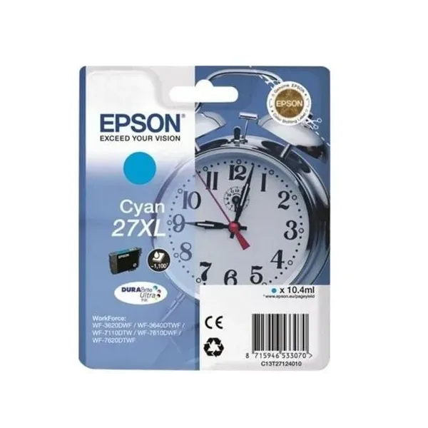 Tinteiro Original Epson nº2712 XL Alta Capacidade Azul