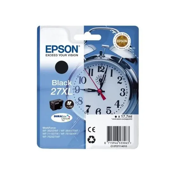 Tinteiro Original Epson nº2711 XL Alta Capacidade Preto