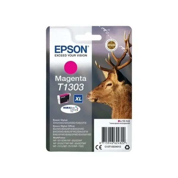 Tinteiro Original Epson T1303 XL Alta Capacidade Magenta