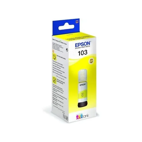Recarga Ecotank de Tinta Original Epson nº103 Amarelo