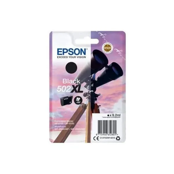 Tinteiro Original Epson nº502 XL Alta Capacidade Preto