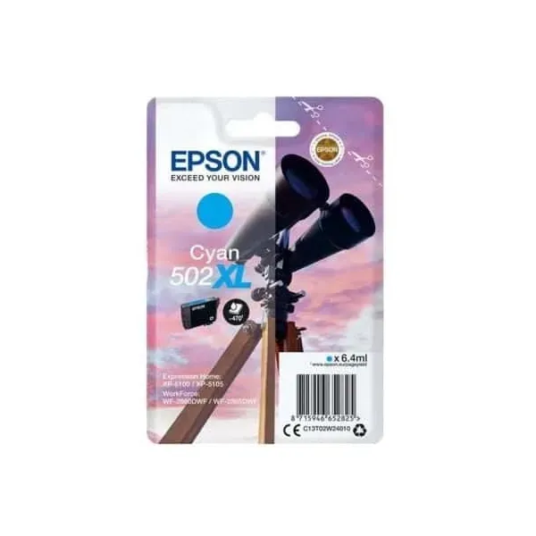 Tinteiro Original Epson nº502 XL Alta Capacidade Azul