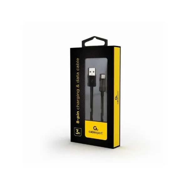 Cabo Usb 2.0 Para Lightning 3Mt Preto Blister