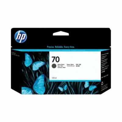 Tinteiro Original HP 70 Preto Mate C9448A 130mL