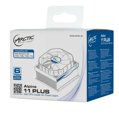Dissipador Artic Alpine 11 Plus SKT 775 – Profissional