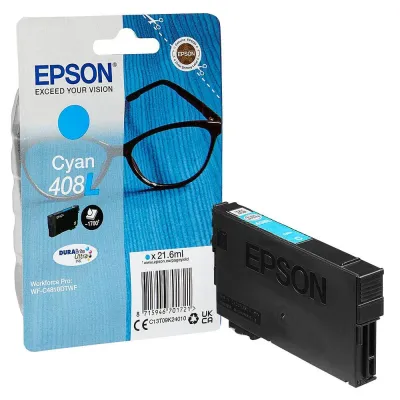 Tinteiro Original Epson nº408L Azul