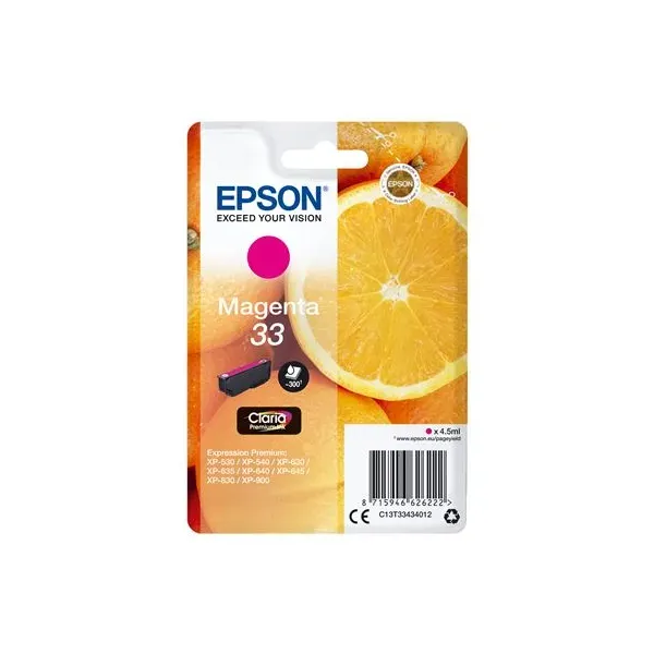 Tinteiro Original Epson nº33 Magenta