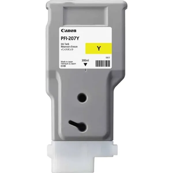 Tinteiro Original Canon PFI207 Amarelo