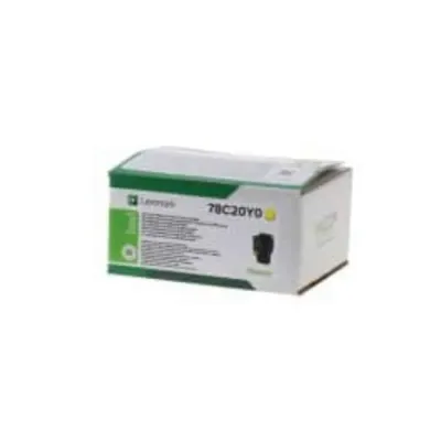 Toner Original Lexmark 78C20Y0 Amarelo