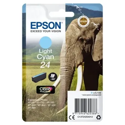 Tinteiro Original Epson nº24 Azul Claro