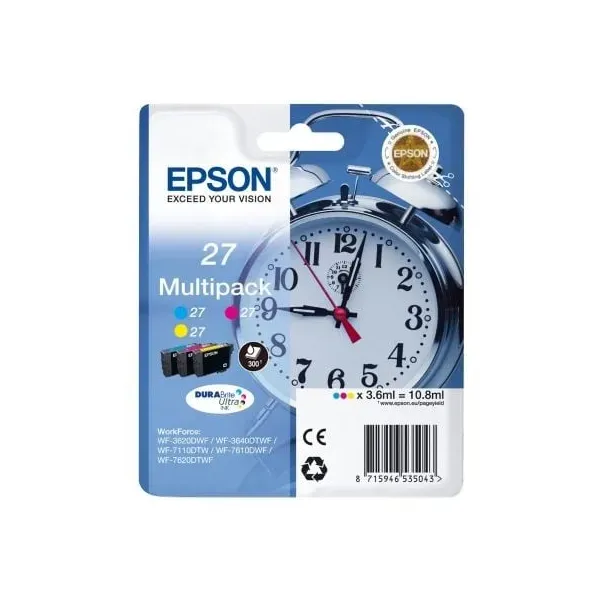 Tinteiro Original Epson nº27 Tricolor