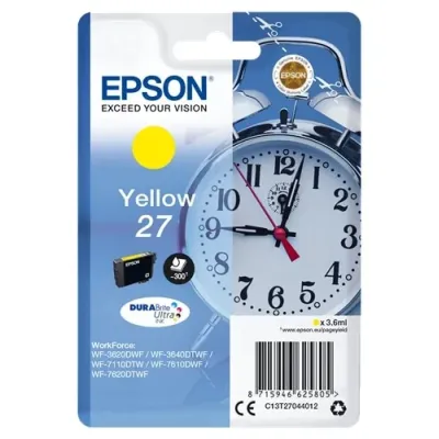 Tinteiro Original Epson nº27 Amarelo