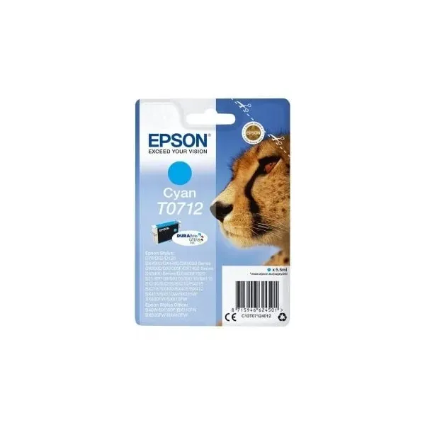 Tinteiro Original Epson T0712 Azul