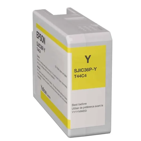 Tinteiro Original Epson SJIC36P Amarelo