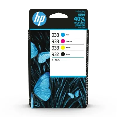 Pack Tinteiros Originais HP 932 + 933 – Pack de 4