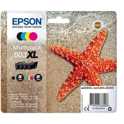 Tinteiro Original Epson Multipack nº603 XL 4 Cores