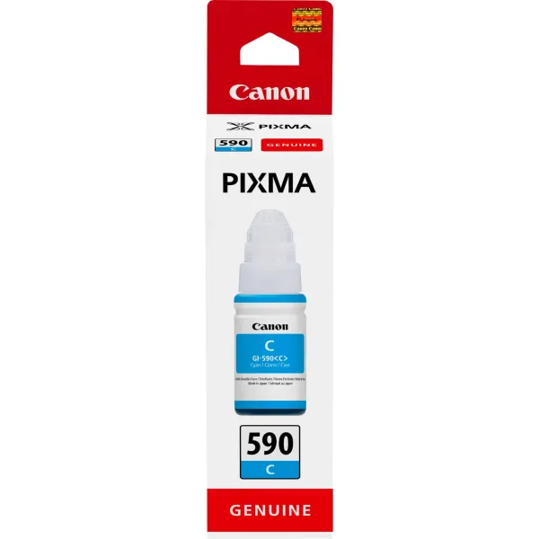 Tinteiro Original Canon GI-590 Azul (Garrafa)