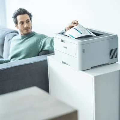 Impressora Laser Color Brother HLL3240CDW Wifi Duplex 16ppm Branca