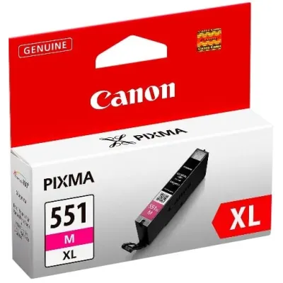Tinteiro Original Canon CLI-551M XL Alta Capacidade Magenta