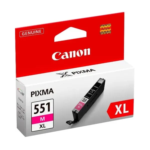 Tinteiro Original Canon CLI-551M XL Alta Capacidade Magenta
