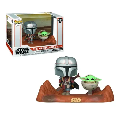 Funko Pop! The Mandalorian with The Child – Star Wars The Mandalorian