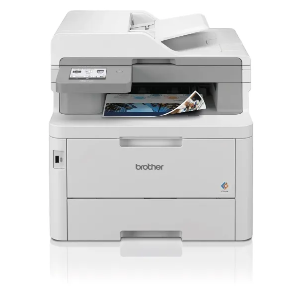 Impressora Multifunções Laser Color Brother MFC-L8340CDW WiFi Fax Duplex Branca