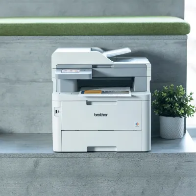 Impressora Multifunções Laser Color Brother MFC-L8340CDW WiFi Fax Duplex Branca