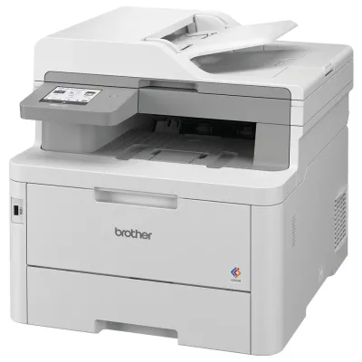 Impressora Multifunções Laser Color Brother MFC-L8340CDW WiFi Fax Duplex Branca
