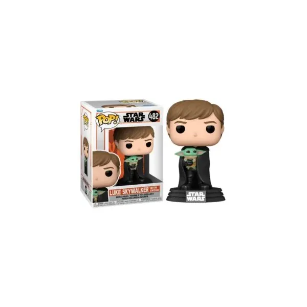 Funko Pop! Luke Skywalker with Child – Star Wars The Mandalorian