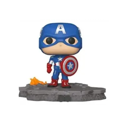 Funko Pop! Avengers Assemble Captain America – Marvel Avengers Deluxe