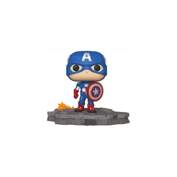 Funko Pop! Avengers Assemble Captain America – Marvel Avengers Deluxe