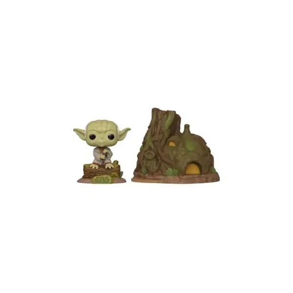 Funko Pop! Dogobah Yoda With Hut Deluxe – Star Wars Empire Strikes Back