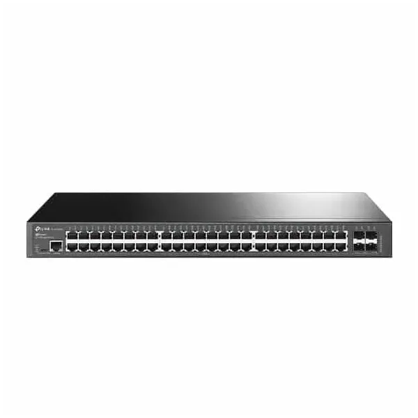 Switch TP-Link JetStream 48 Portas Gigabit L2+ com 4 10GE SFP+ Slots