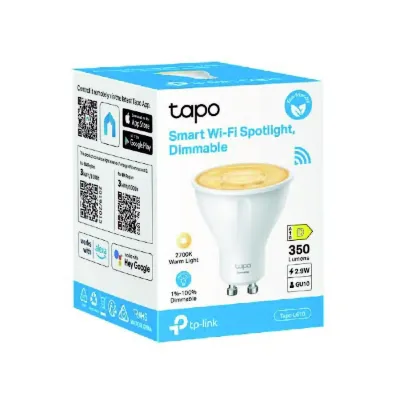 Lâmpada TP-Link Smart Wi-Fi Spotlight Dimmable