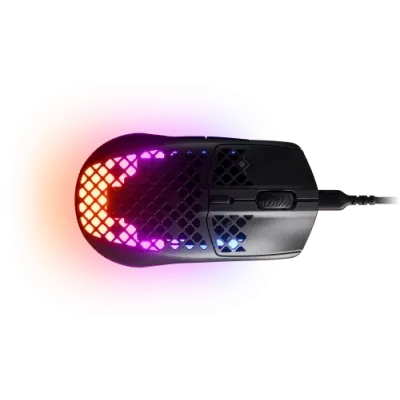 Rato Gaming Steelseries Aerox 3 RGB 8500 DPI Preto