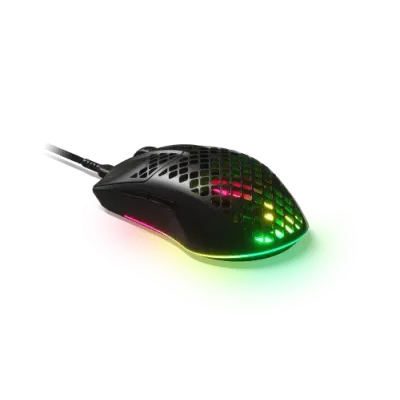 Rato Gaming Steelseries Aerox 3 RGB 8500 DPI Preto