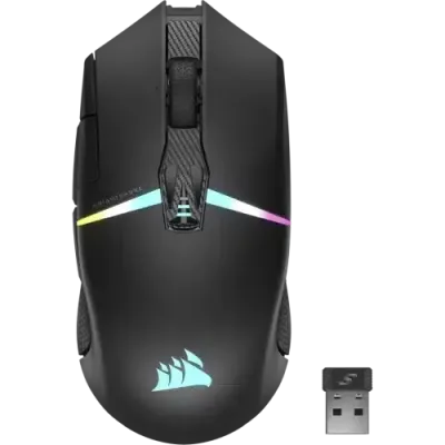 Rato Corsair Nightsabre Gaming RGB Wireless/Bluetooth 26000 Dpi Preto