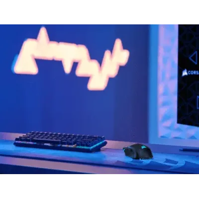Rato Corsair Nightsabre Gaming RGB Wireless/Bluetooth 26000 Dpi Preto