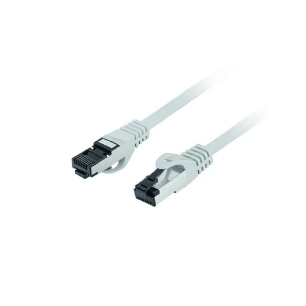 Cabo de Rede Lanberg cat8.1 S/Ftp Lszh CU 1m Cinza