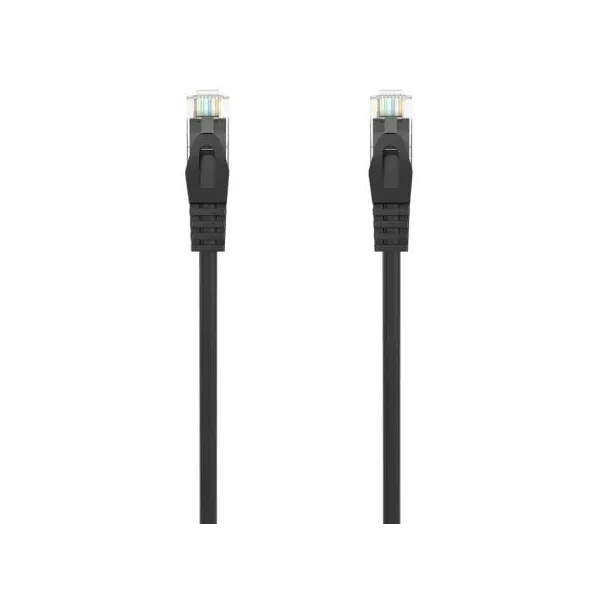 Cabo de Rede Aisens AWG24 UTP Aisens A145-0587 Cat.6A Lszh 1m Preto