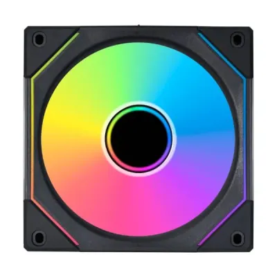 Ventoinha Lian Li INF SL120 ARGB PWM Preto 120mm