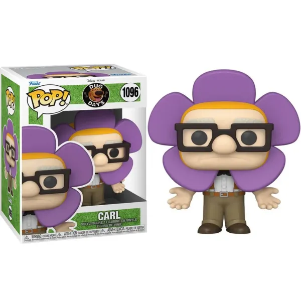 Funko Pop! Carl Flower – Disney Up Dug Days