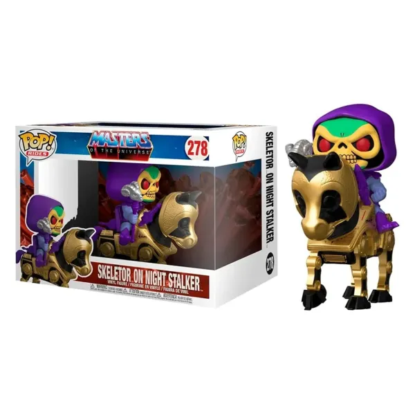 Funko Pop! Skeletor with Night Stalker – Masters of The Universe