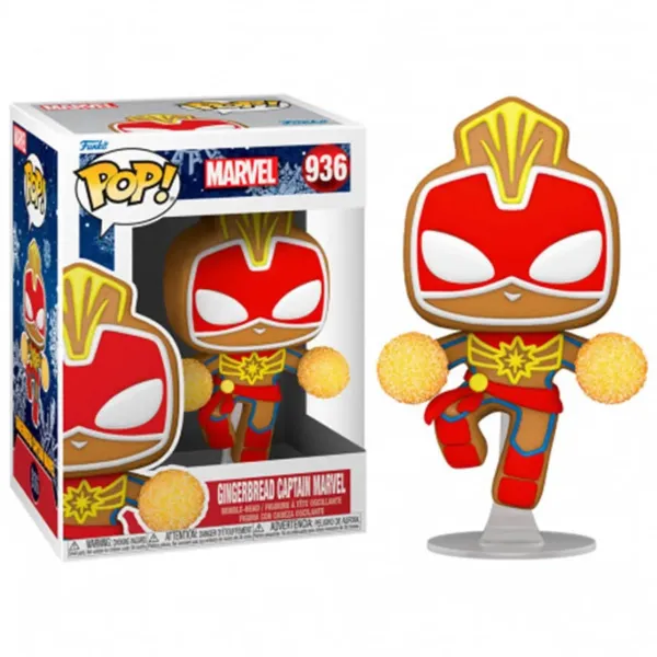 Funko Pop! Gingerbread Captain – Marvel